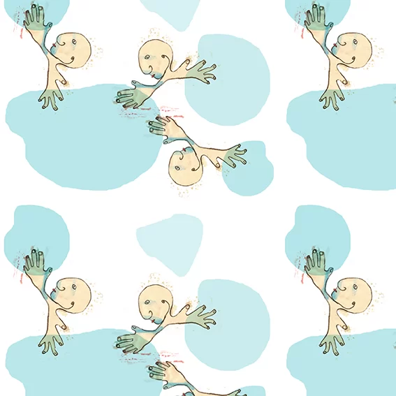 estampas de autor para tarjetas
