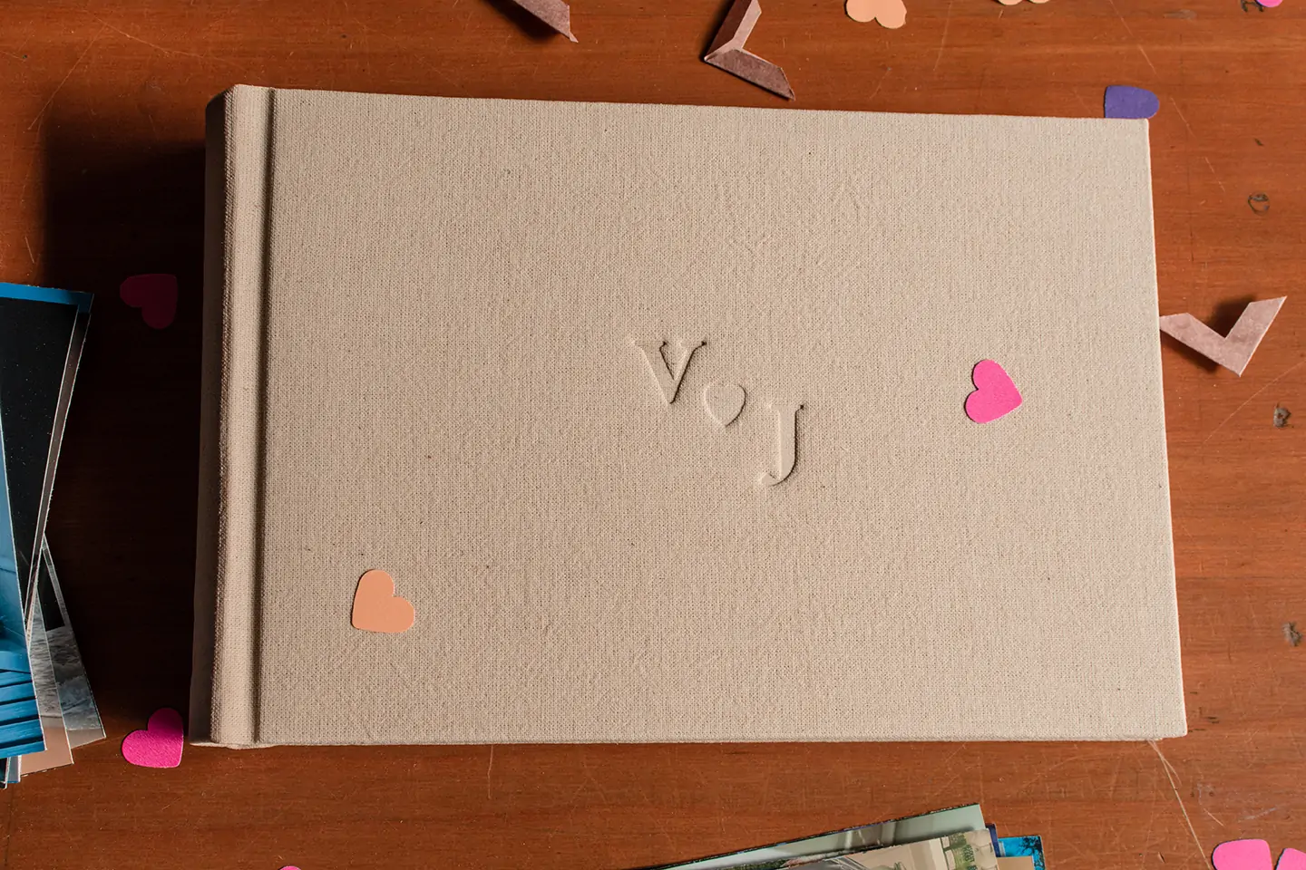 álbum diy para pegar fotos y scrapbook