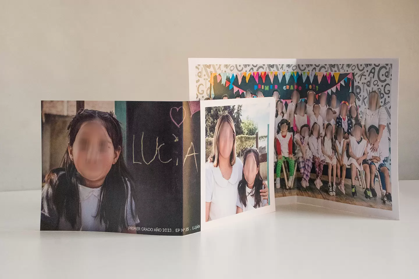 carpeta escolar fotográfica, impresa en minilab, proceso químico, precios para fotógrafos